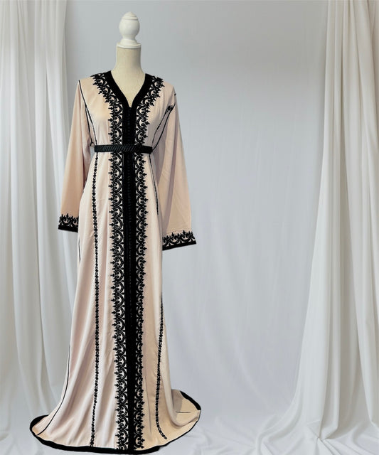 Caftan Latte Noir